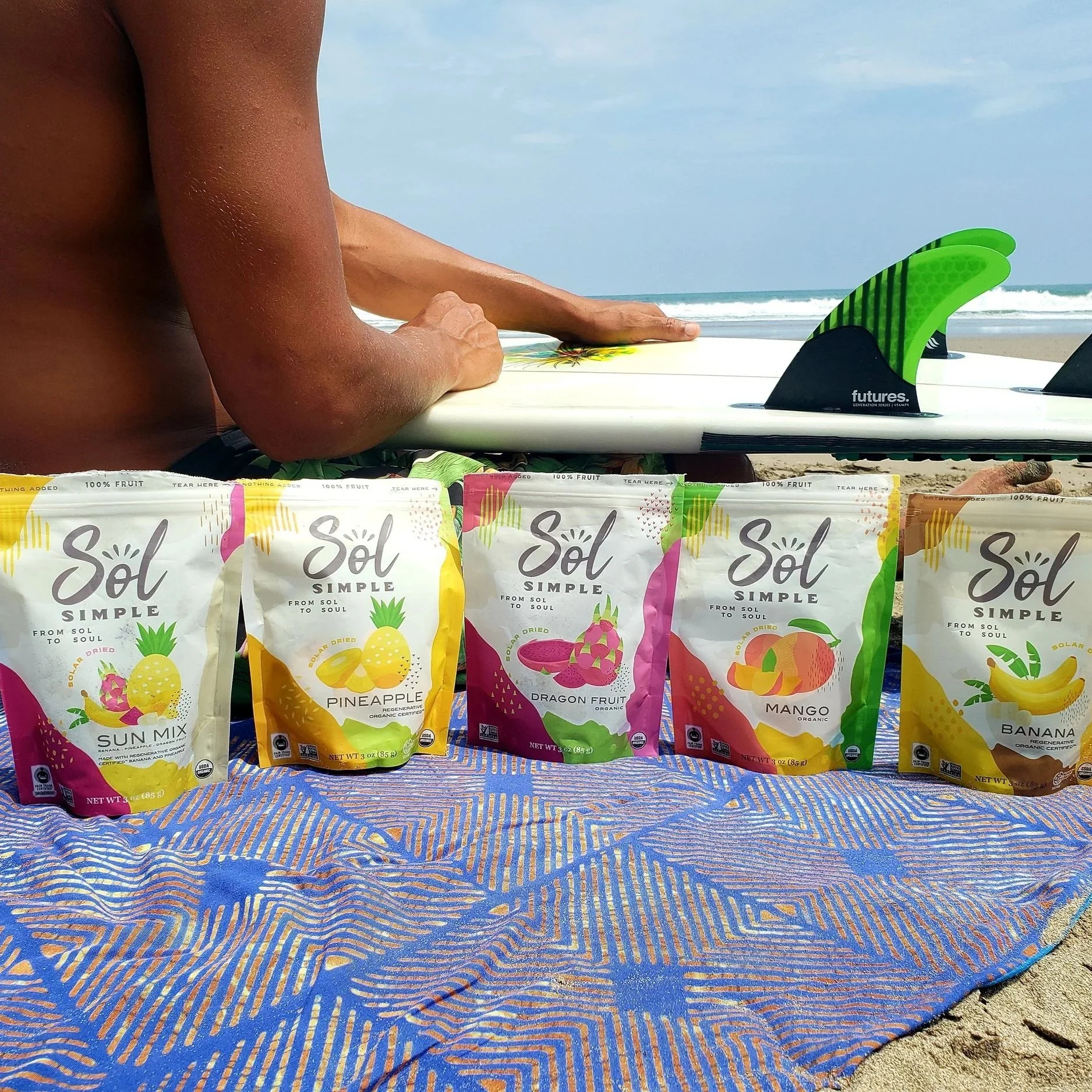 Sol Organica tropical products